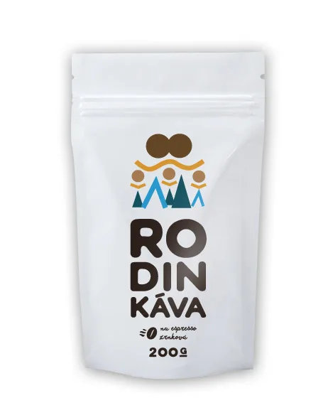 E-shop Káva RodinKáva (Zmes arabika 50% a robusta 50%) 200g/500g/1000g 1kg
