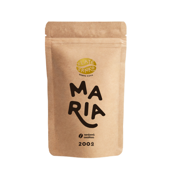 E-shop Káva Zlaté Zrnko - Mária (Zmes 100% arabika) - "JEMNE OVOCNÁ" 1kg