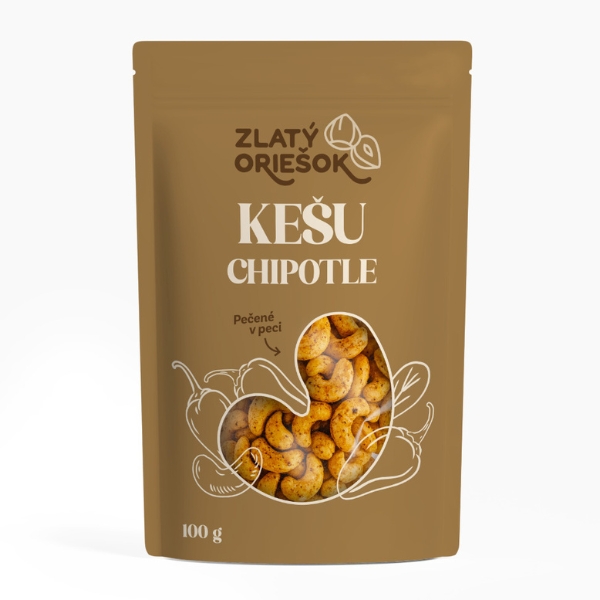 E-shop Zlatý Oriešok - Kešu chipotle 100g