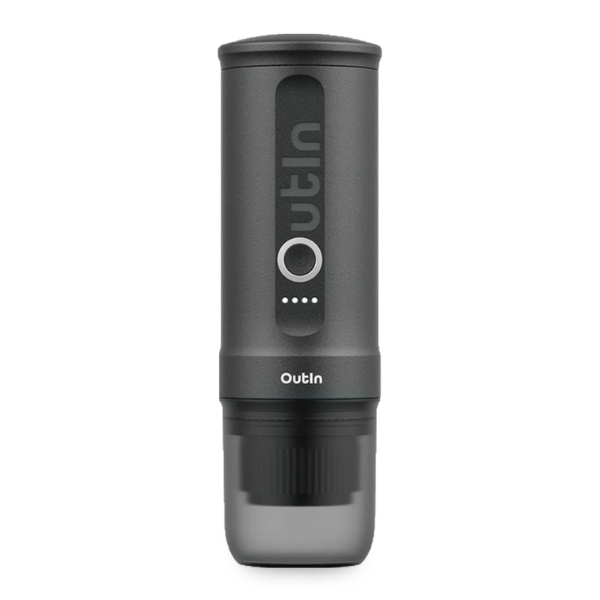 E-shop Outin Nano – Prenosný espresso kávovar (Space Grey)